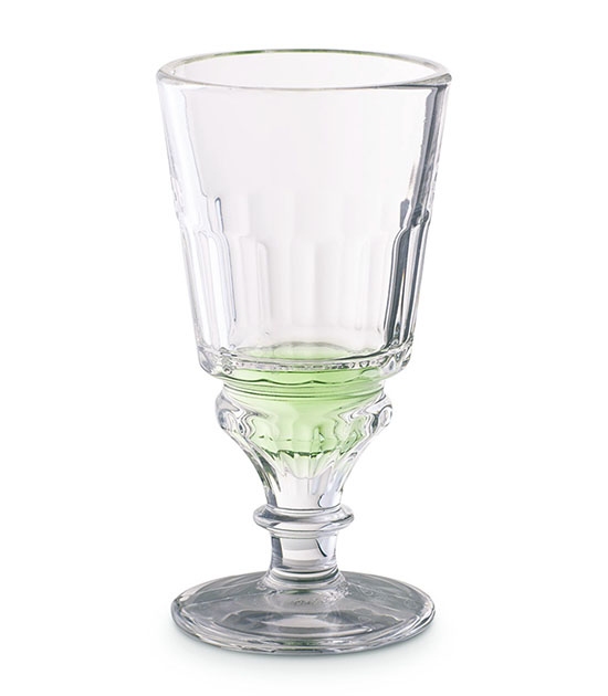 Set of 4 Glasses Vintage Reservoir Pontarlier Style Amehla Original Absinthe Glass 